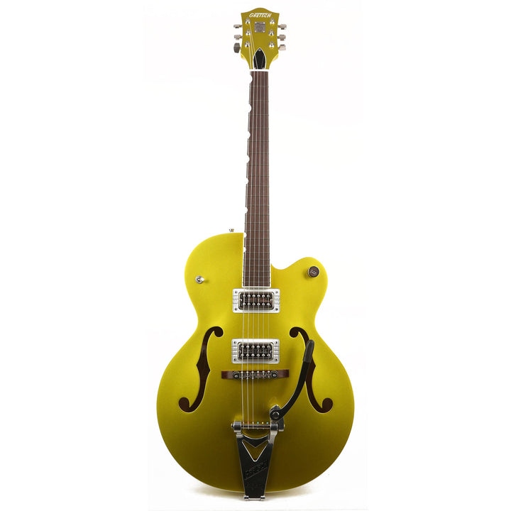 Gretsch G6120T-HR Brian Setzer Signature Hot Rod Hollow Body Extreme Coolant Lime Gold
