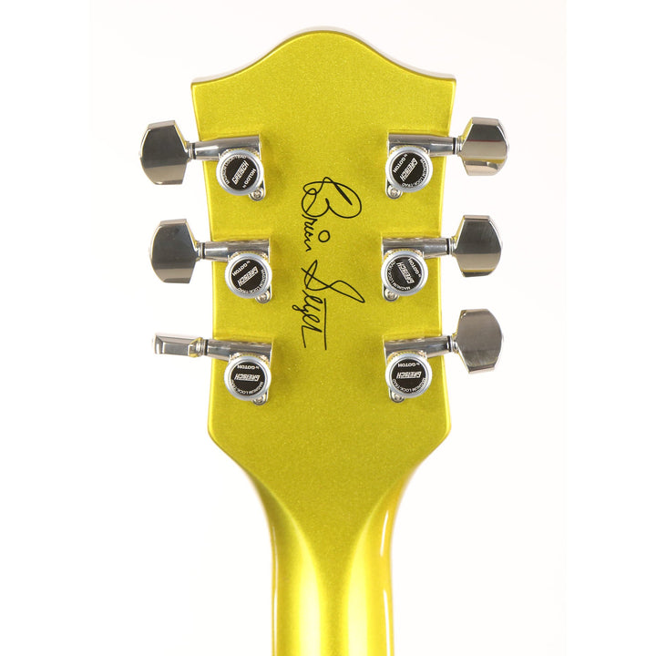 Gretsch G6120T-HR Brian Setzer Signature Hot Rod Hollow Body Extreme Coolant Lime Gold