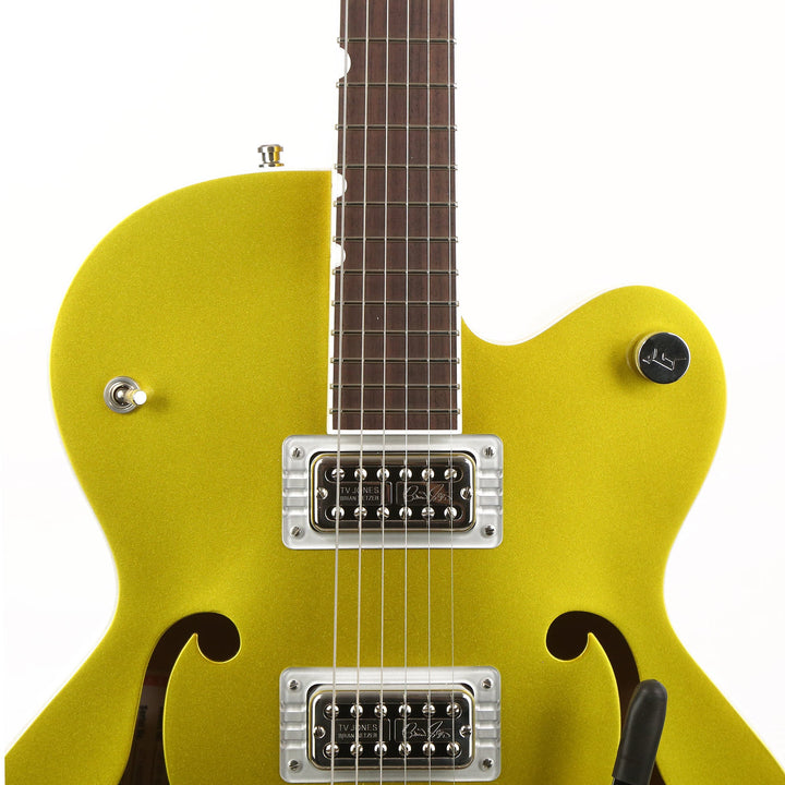 Gretsch G6120T-HR Brian Setzer Signature Hot Rod Hollow Body Extreme Coolant Lime Gold