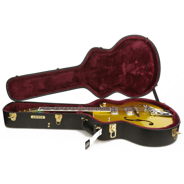 Gretsch G6120T-HR Brian Setzer Signature Hot Rod Hollow Body Extreme Coolant Lime Gold