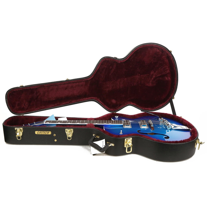 Gretsch G6120T-HR Brian Setzer Signature Hot Rod Hollow Body Candy Blue Burst