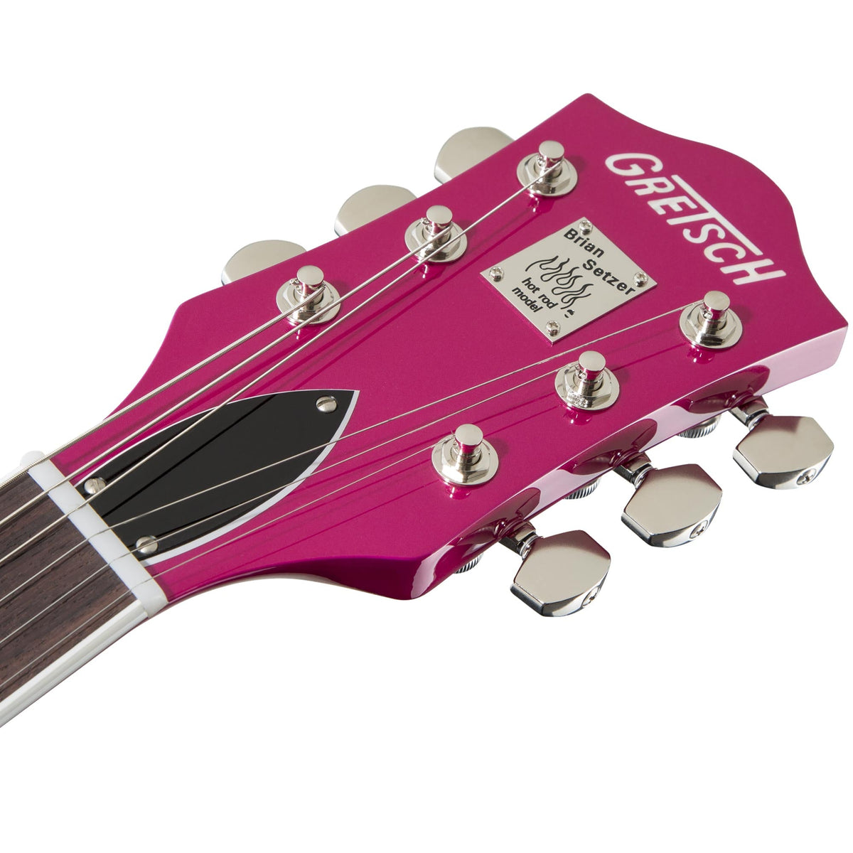 Gretsch G6120T-HR Brian Setzer Signature Hot Rod Hollow Body Candy Magenta — 4
