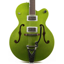 Gretsch G6120T-HR Brian Setzer Signature Hot Rod Hollow Body Extreme Coolant Green Sparkle