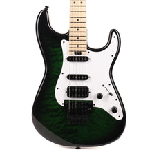 Jackson USA Signature Adrian Smith San Dimas DKQM Transparent Green Burst