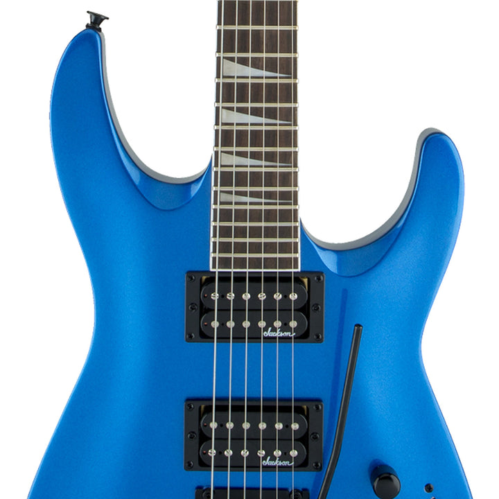 Jackson JS22 Dinky Arch Top DKA Metallic Blue | The Music Zoo