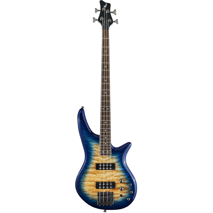 Jackson JS Series Spectra Bass JS3Q Amber Blue Burst
