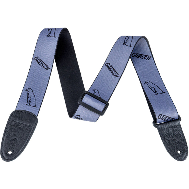Gretsch Gray Penguins Strap Black