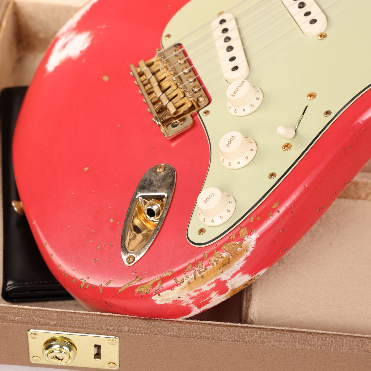 Fender Custom Shop 1959 Stratocaster Relic Fiesta Red with Matching Headstock 2023 — 10