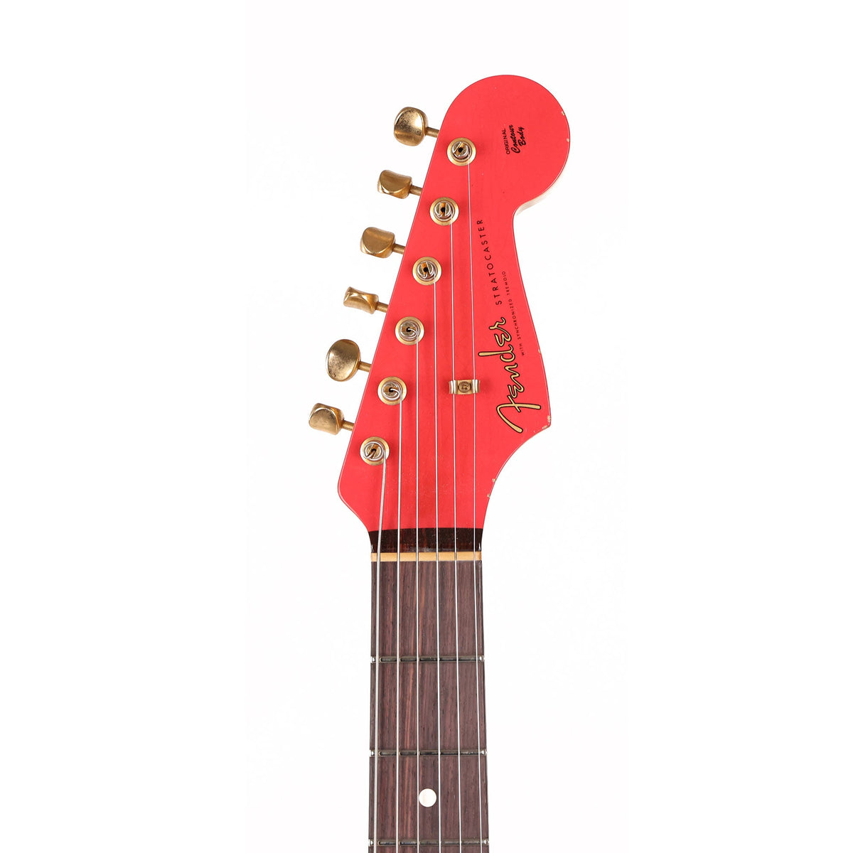 Fender Custom Shop 1959 Stratocaster Relic Fiesta Red with Matching Headstock 2023 — 4
