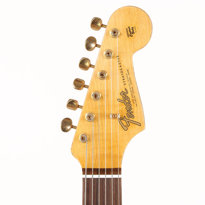 Fender Custom Shop 1965 Stratocaster Relic Lake Placid Blue with Gold Hardware