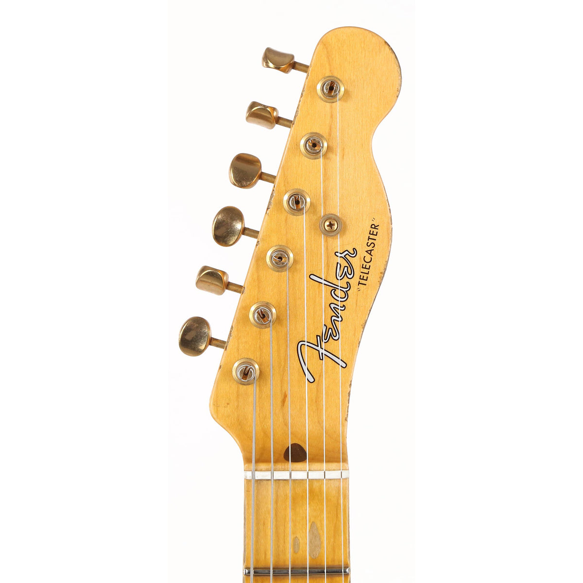 Fender Custom Shop 1956 Telecaster Heavy Relic White Blonde with Gold Hardware — 4