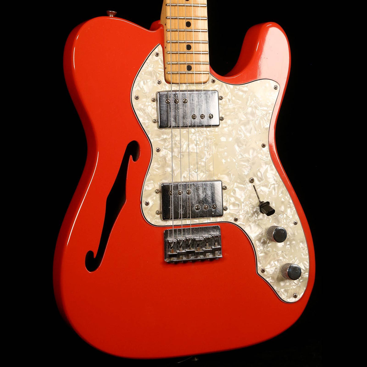 Fender Thinline Telecaster Fiesta Red 1972 — 6