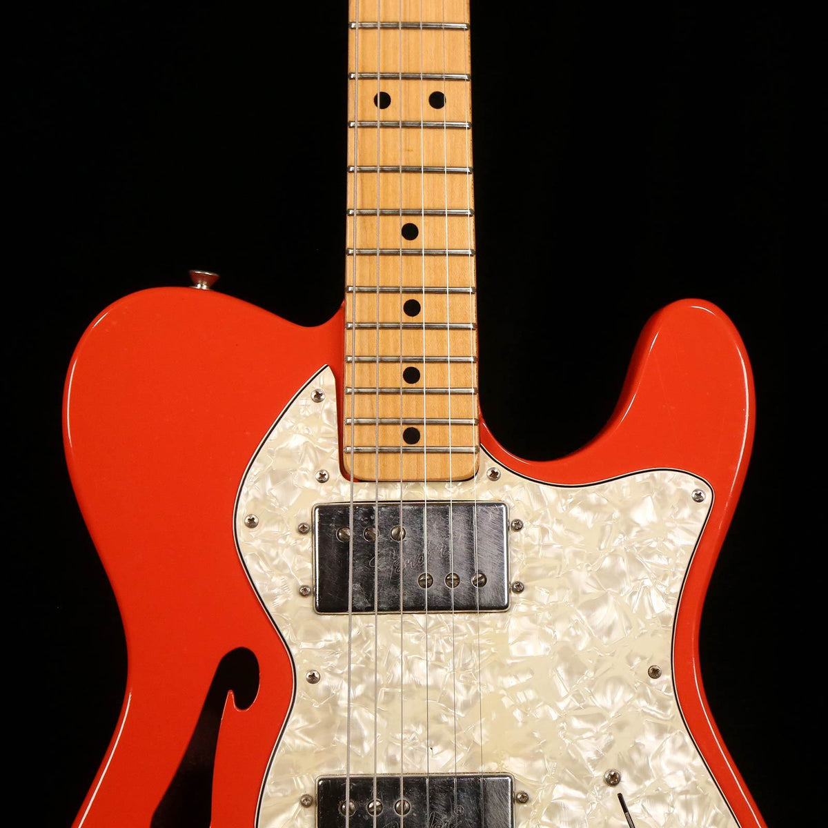 Fender Thinline Telecaster Fiesta Red 1972 — 7