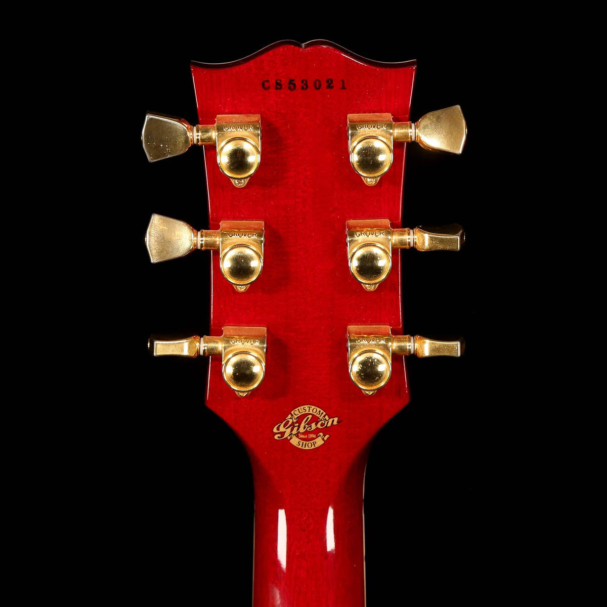 Gibson Custom Shop Les Paul Custom Figured Top Trans Red 2015 — 5