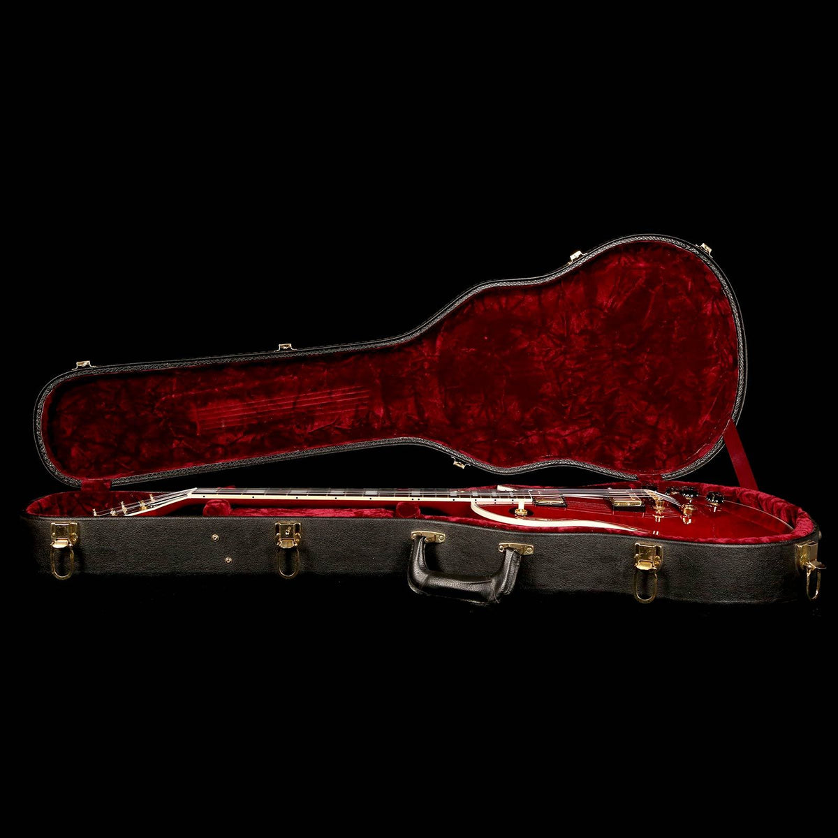 Gibson Custom Shop Les Paul Custom Figured Top Trans Red 2015 — 8