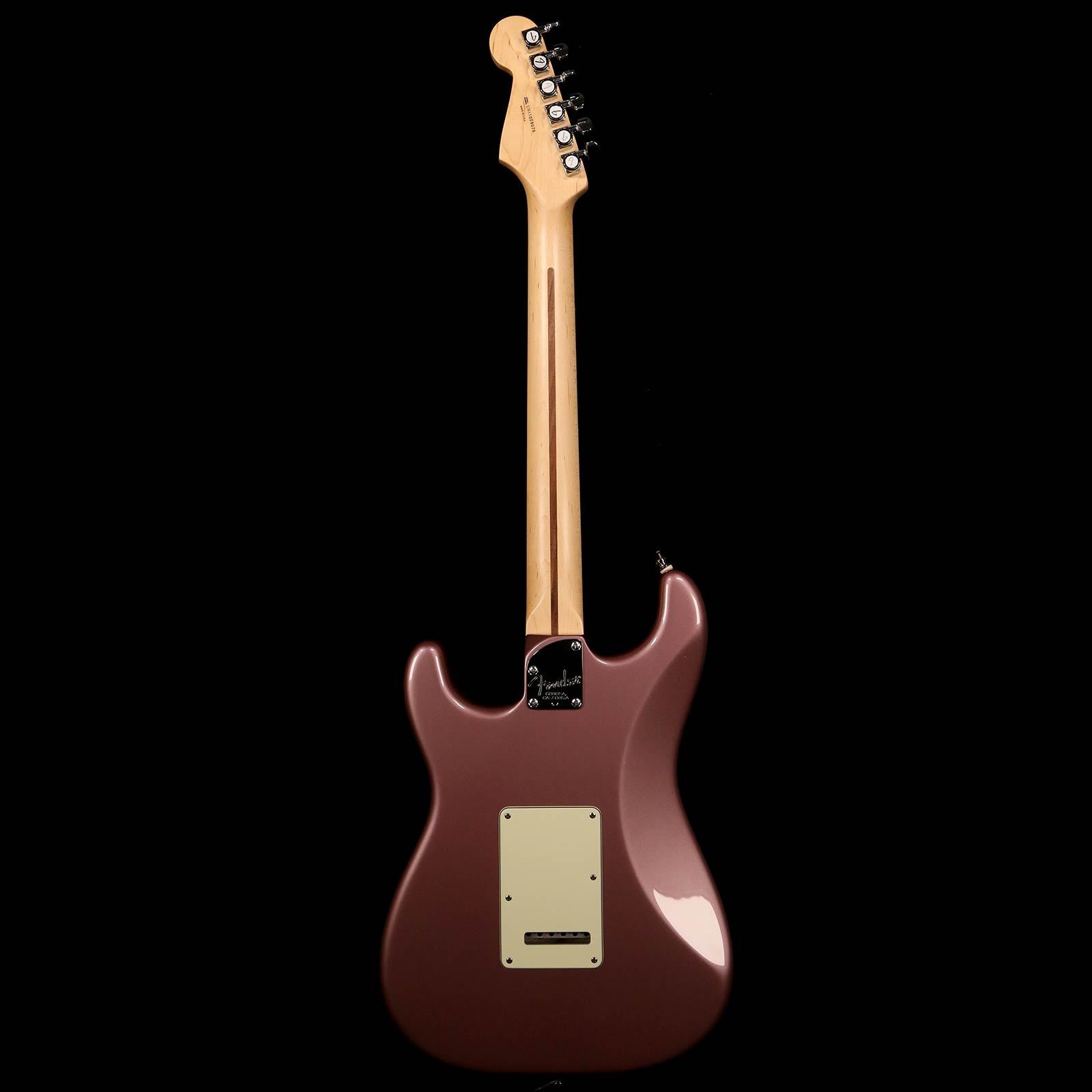 Fender American Deluxe Stratocaster Burgundy Mist 2013 | The Music Zoo