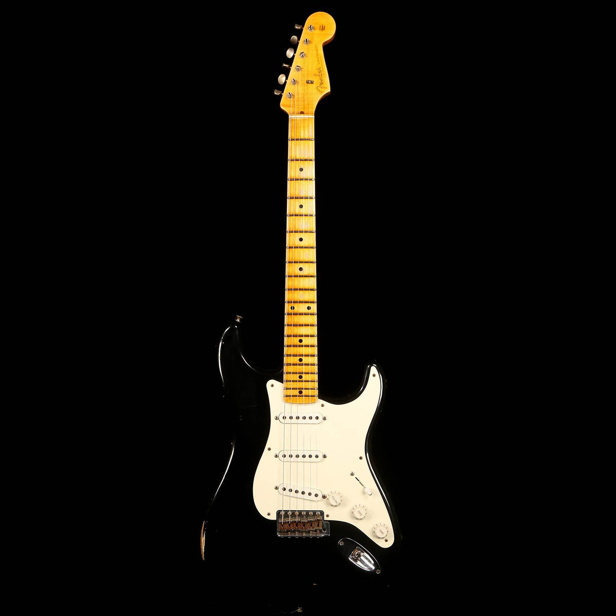 Fender Custom Shop Total Tone '56 Stratocaster Relic Black 2013 — 2