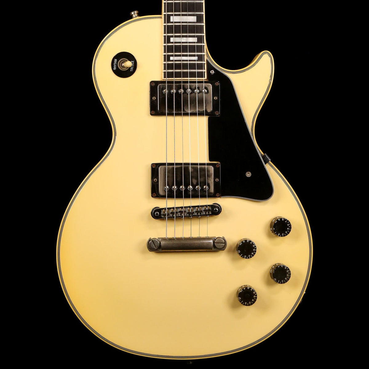 Gibson Les Paul Custom White with Factory Nickel Hardware 1983 — 1