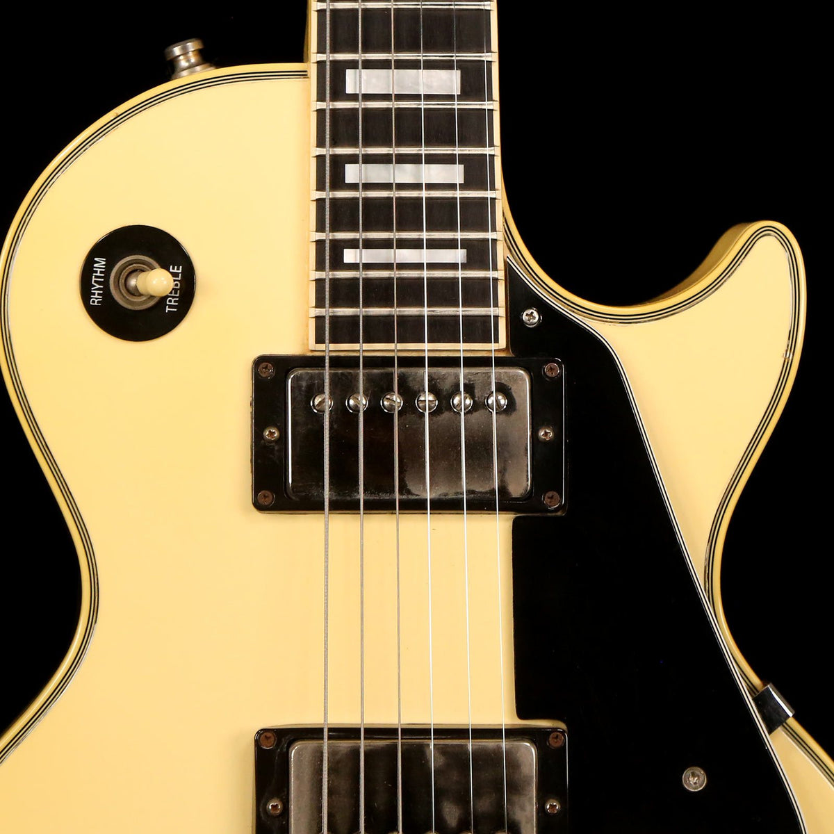 Gibson Les Paul Custom White with Factory Nickel Hardware 1983 — 6