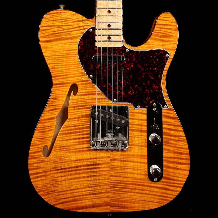 Fender Custom Shop Flame Top Telecaster Thinline Natural 1997