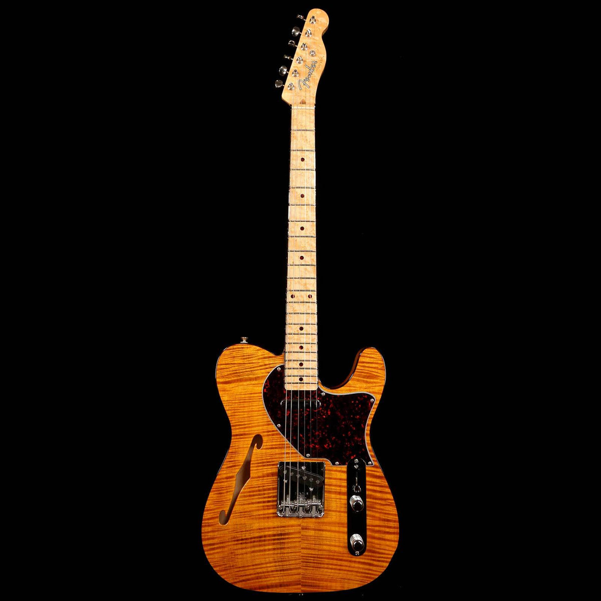 Fender Custom Shop Flame Top Telecaster Thinline Natural 1997 — 2