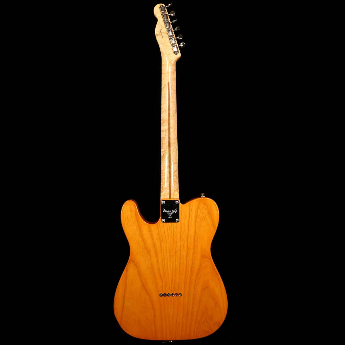 Fender Custom Shop Flame Top Telecaster Thinline Natural 1997 — 3
