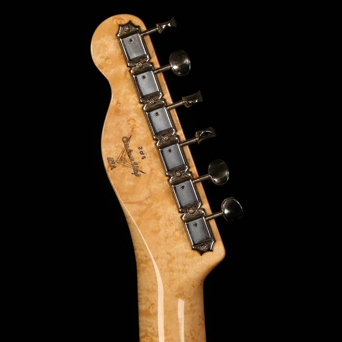 Fender Custom Shop Flame Top Telecaster Thinline Natural 1997 — 5