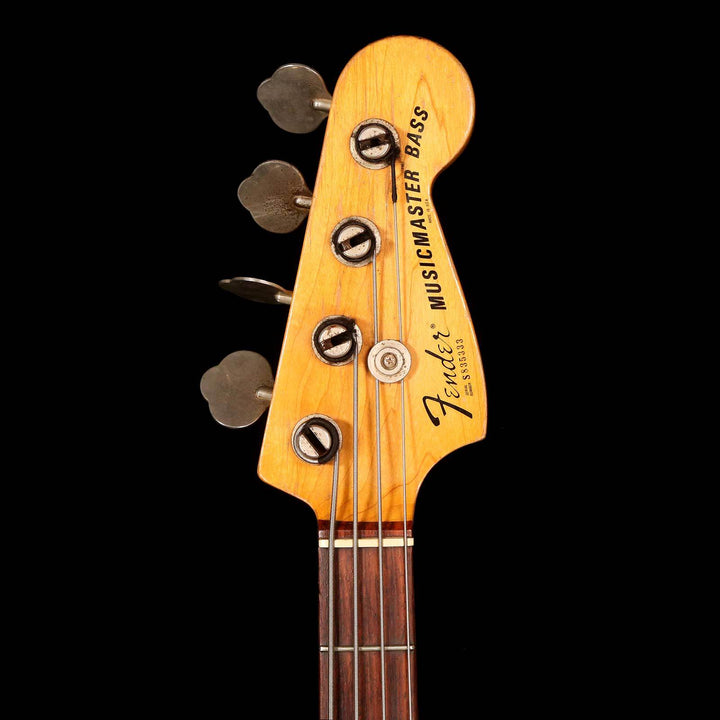 Fender Musicmaster Bass Black 1978