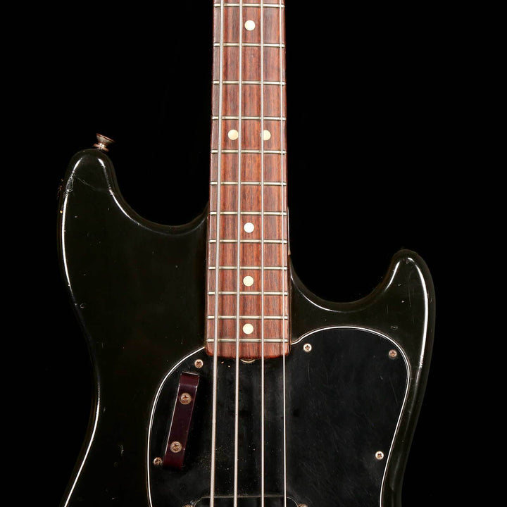 Fender Musicmaster Bass Black 1978