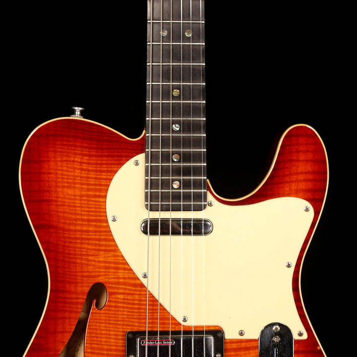 Fender Custom Shop John English Telecaster Thinline Flame Top Cherry Sunburst 1994