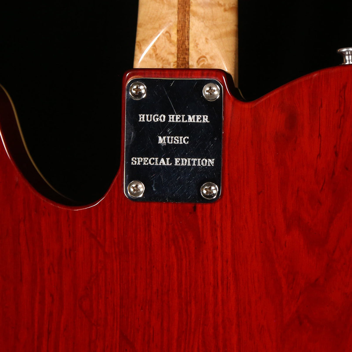 Fender Custom Shop John English Telecaster Thinline Flame Top Cherry Sunburst 1994 — 9