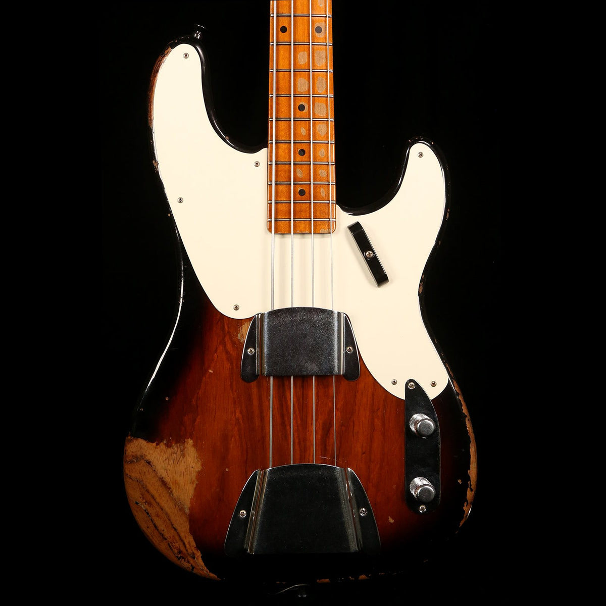 Fender Custom Shop 1951 Precision Bass Roasted Ash 2-Tone Sunburst — 1