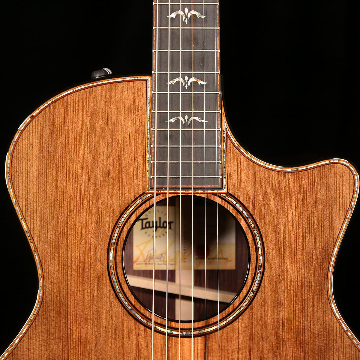 Taylor 914ce Grand Auditorium LTD Sinker Redwood and Rosewood — 6