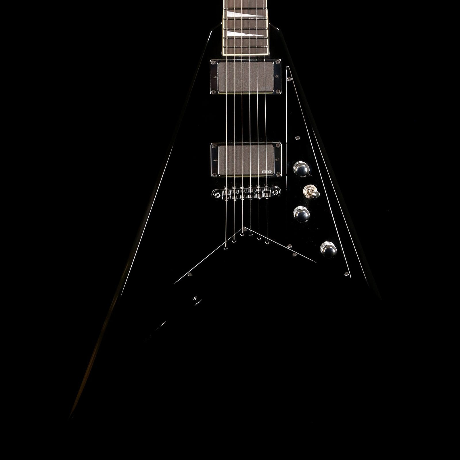 Jackson Custom Shop Randy Rhoads Black with Chrome Hardware | The