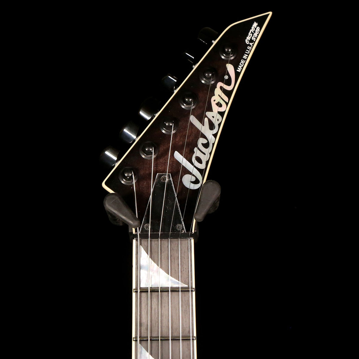 Jackson Custom Shop KE2Q Kelly Quilt Top Transparent Black — 4