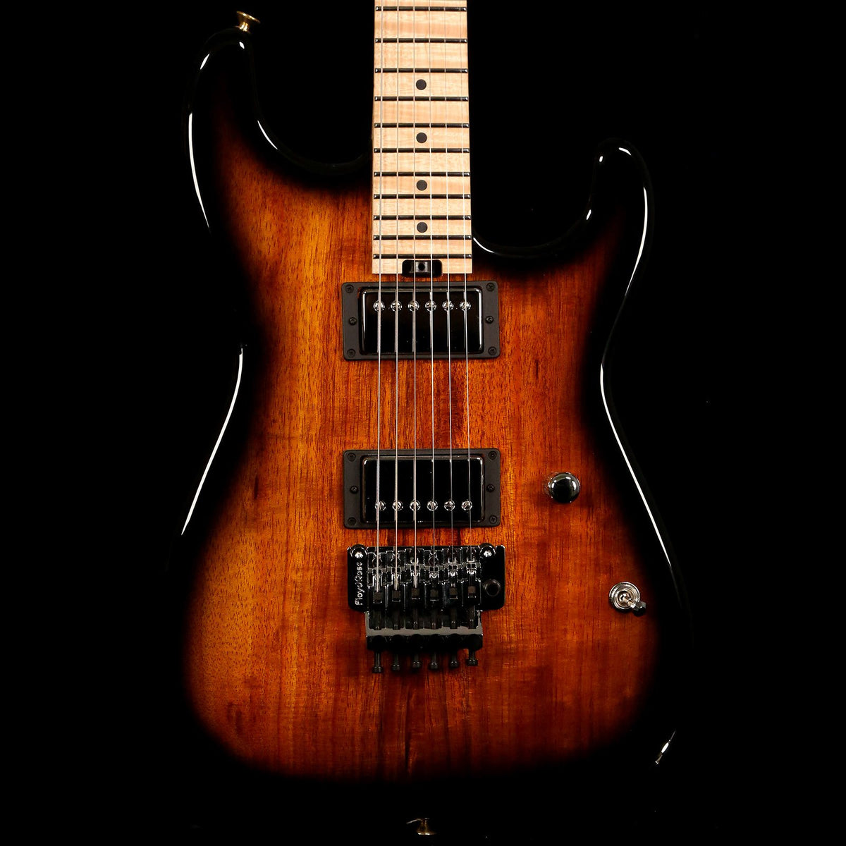 Charvel Custom Shop San Dimas 2H FR Koa Two-Tone Burst — 1