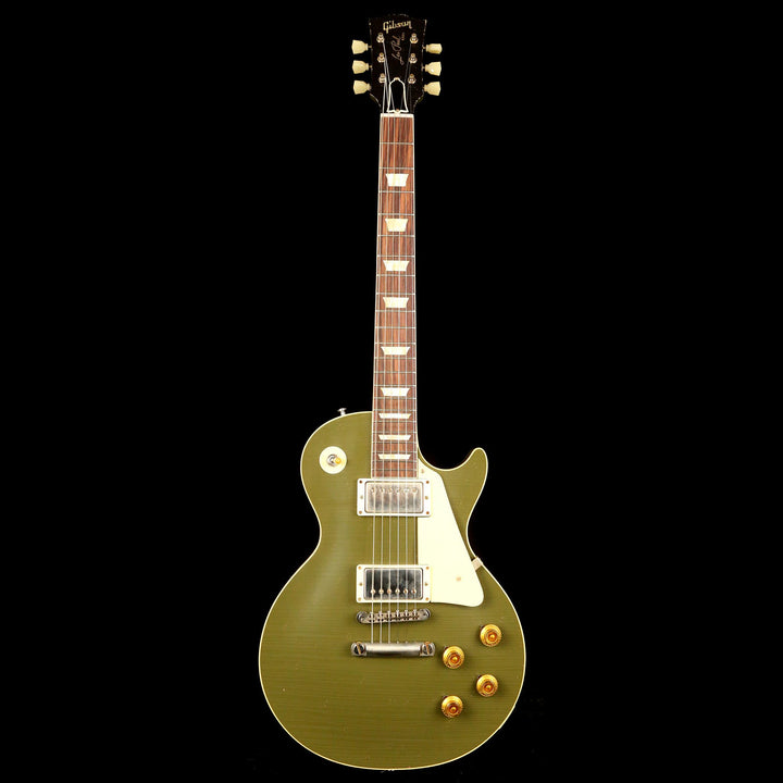 Gibson Custom Shop 1958 Les Paul Reissue Lightly Aged Olive Drab Made 2 Measure