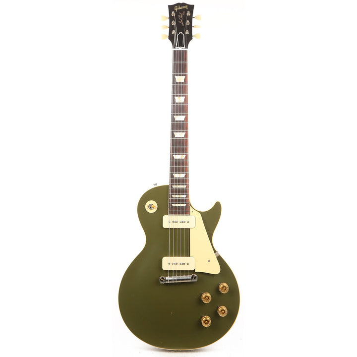 Gibson Custom Shop 1954 Les Paul Standard Lightly Aged Olive Drab Made 2 Measure
