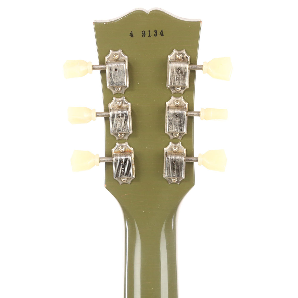 Gibson Custom Shop 1954 Les Paul Standard Lightly Aged Olive Drab Made 2 Measure — 5