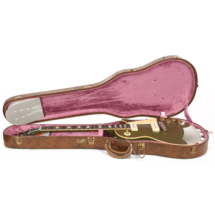 Gibson Custom Shop 1954 Les Paul Standard Lightly Aged Olive Drab Made 2 Measure