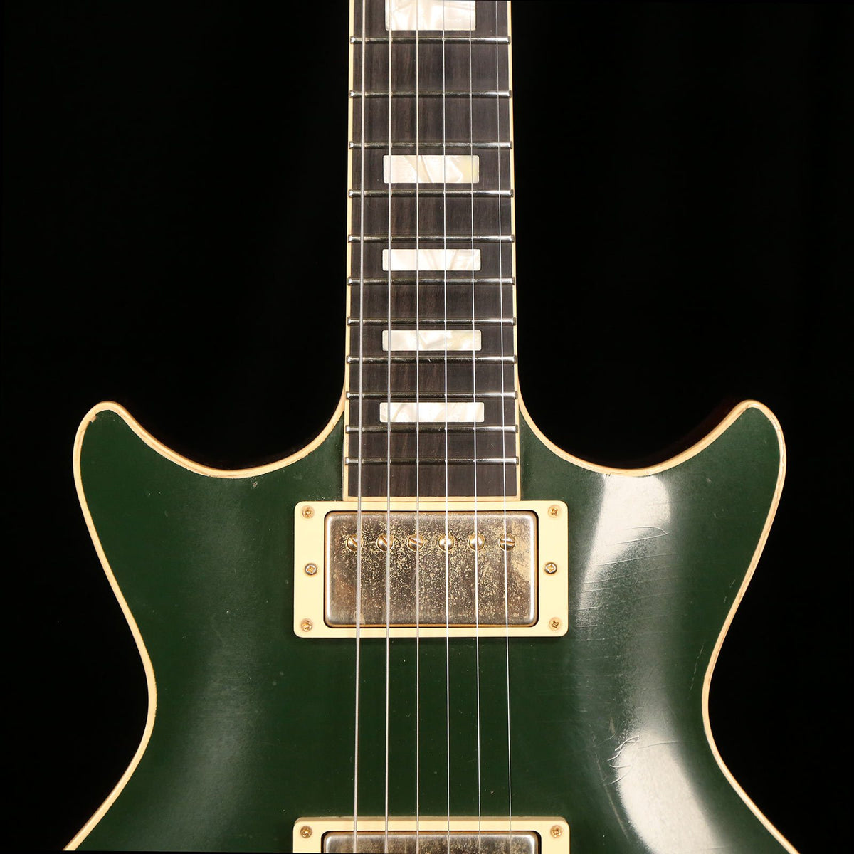 Rock N Roll Relics Starfighter Carve Top Medium Aged Cadillac Green — 7