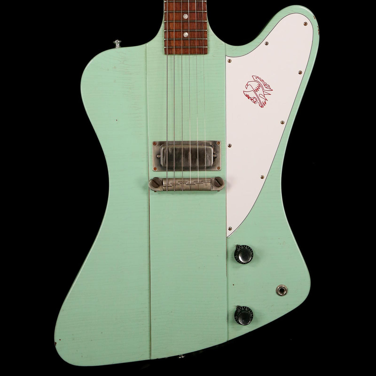 Gibson Custom Shop '63 Firebird Made 2 Measure Seafoam Green Aged — 1