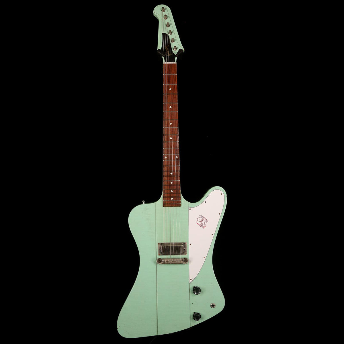 Gibson Custom Shop '63 Firebird Made 2 Measure Seafoam Green Aged — 2