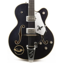 Gretsch G6136T-CSTRR Custom Shop Rich Robinson "Magpie" Ravens Breast Blue Relic Masterbuilt Stephen Stern