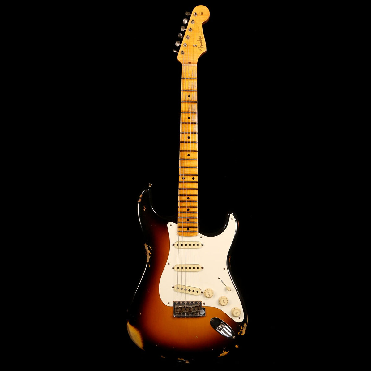 Fender Custom Shop LTD 1958 Stratocaster Relic Super Faded Aged 3-Tone Sunburst 2018 — 2