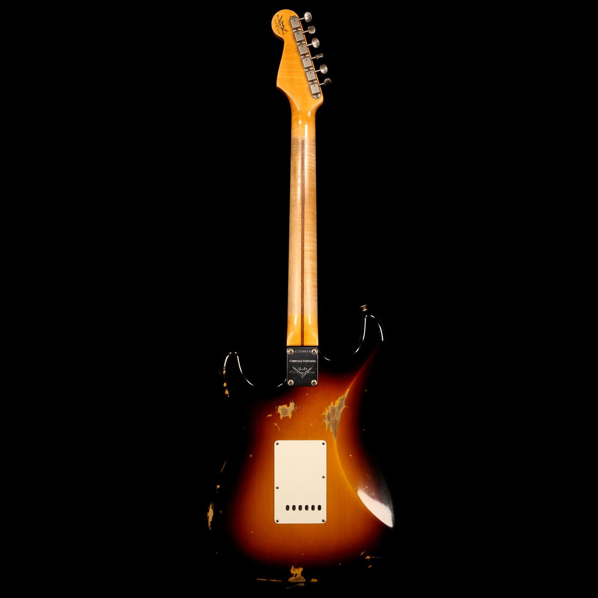 Fender Custom Shop LTD 1958 Stratocaster Relic Super Faded Aged 3-Tone Sunburst 2018 — 3