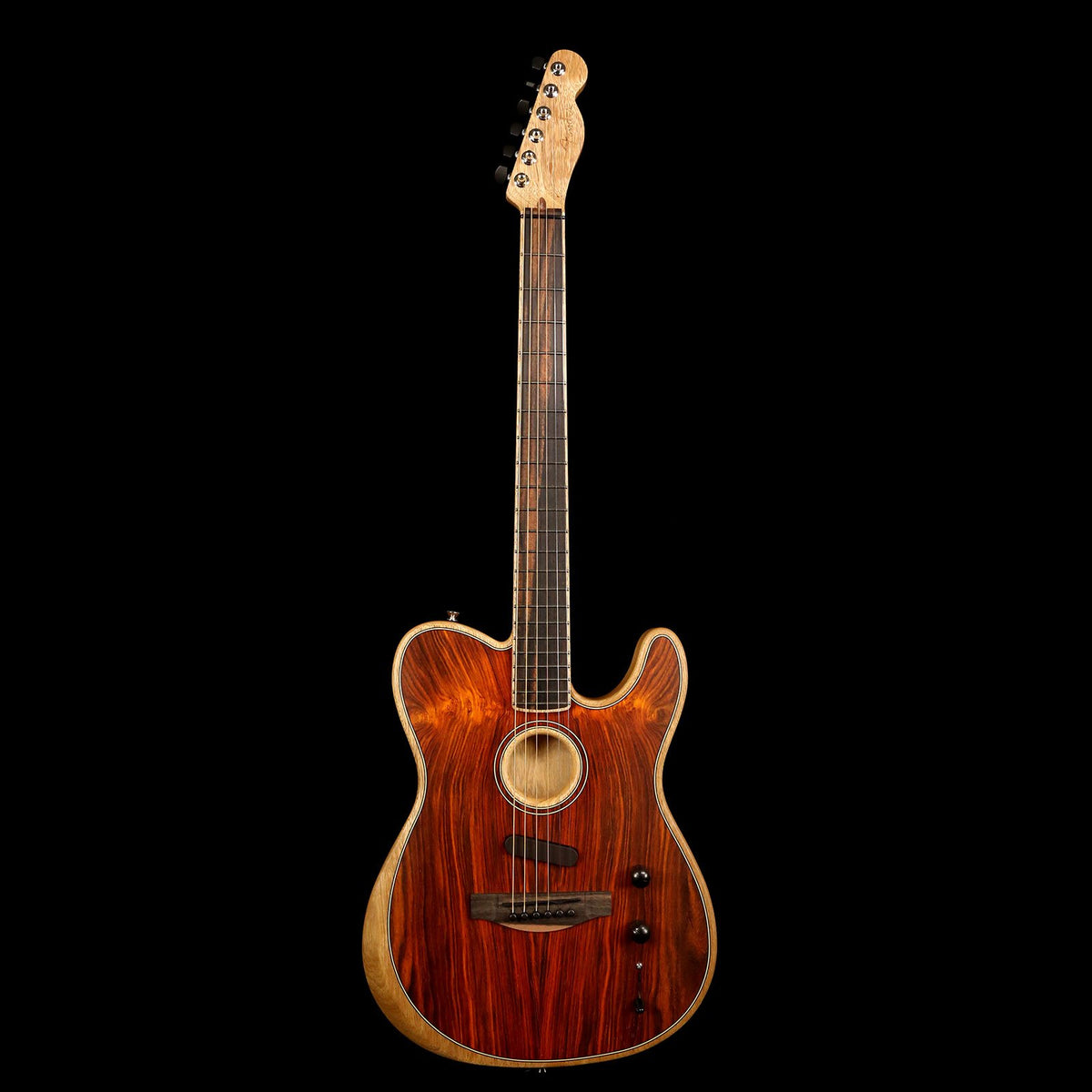Fender Limited Exotic American Acoustasonic Telecaster Cocobolo — 2