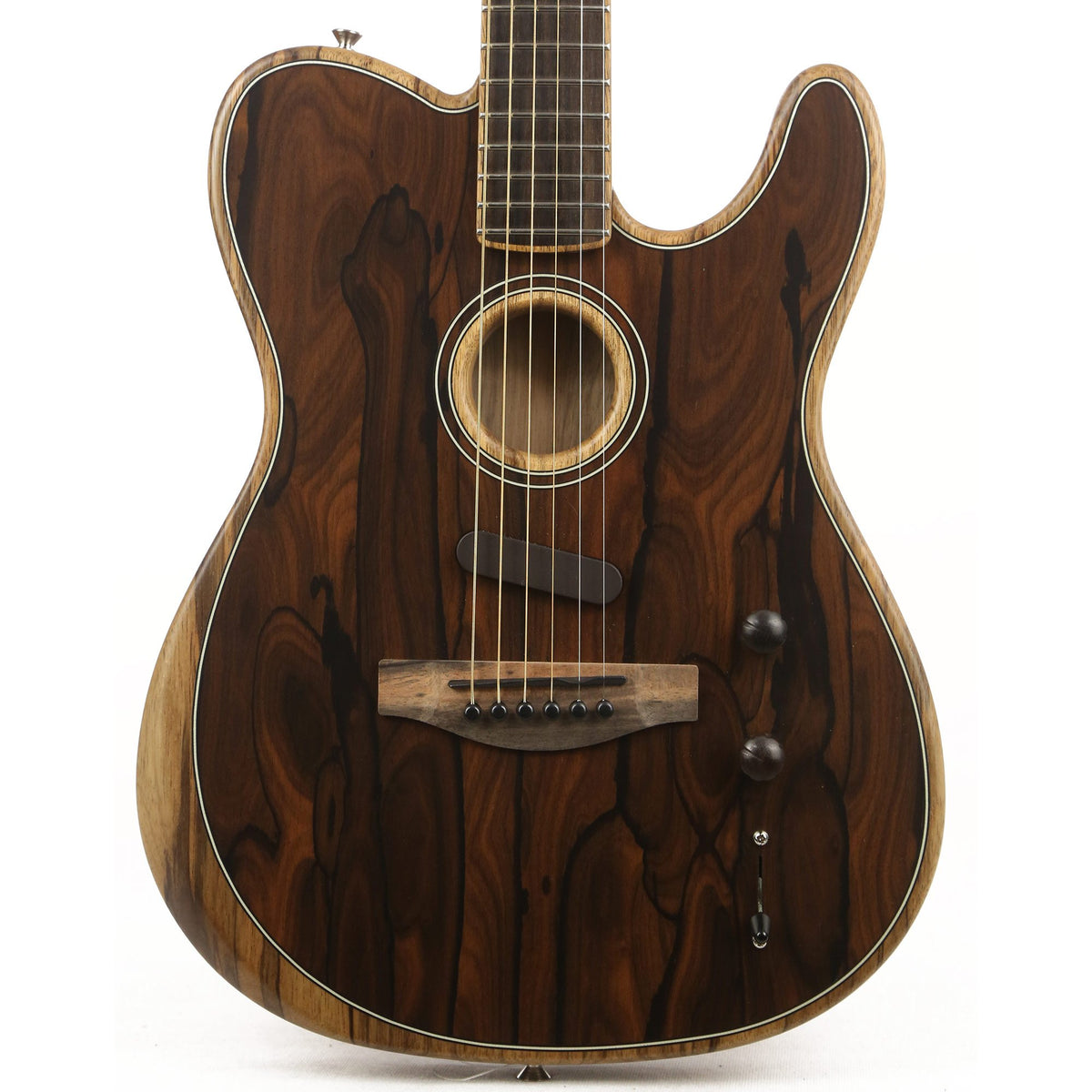 Fender American Acoustasonic Telecaster Ziricote — 1