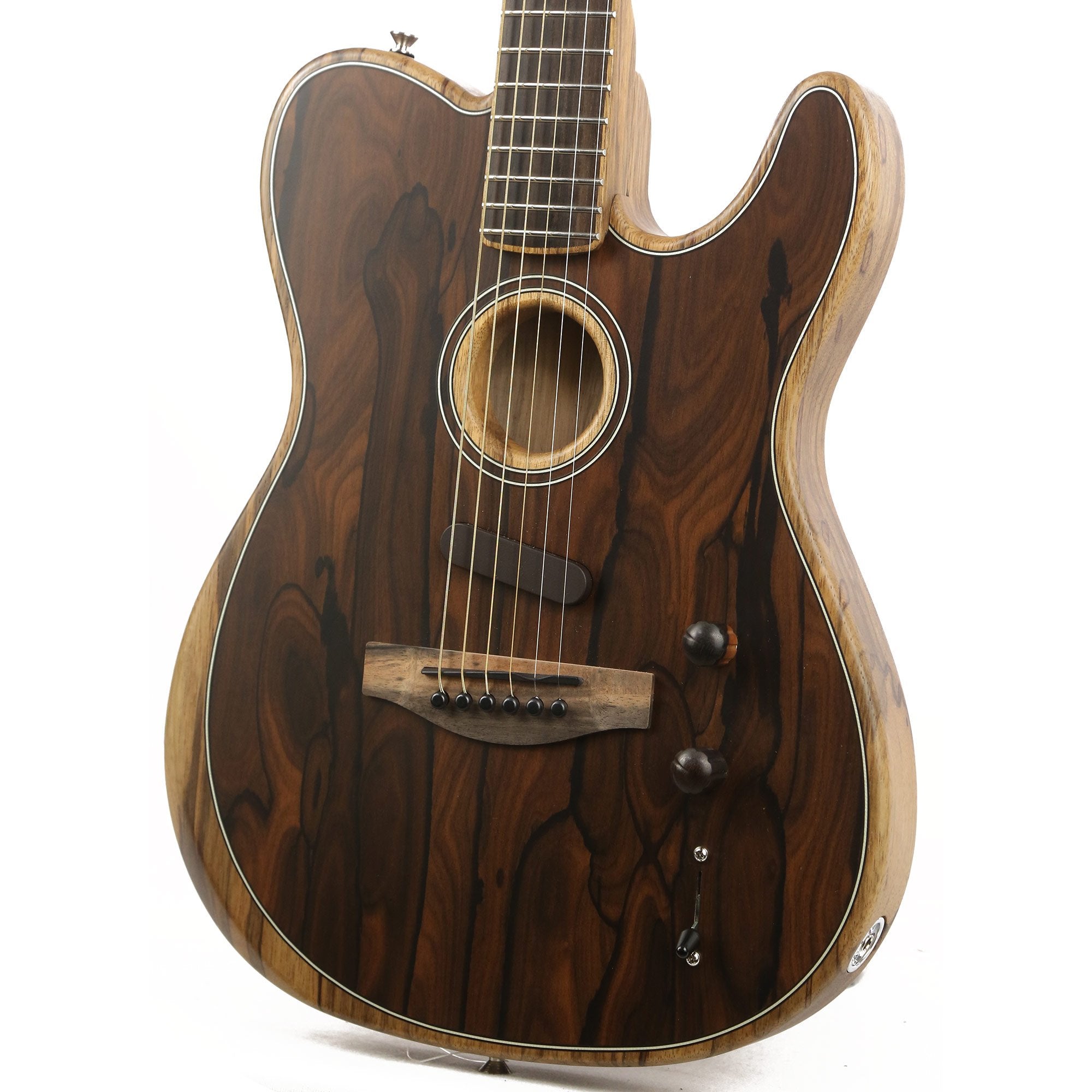 Fender American Acoustasonic Telecaster Ziricote | The Music Zoo
