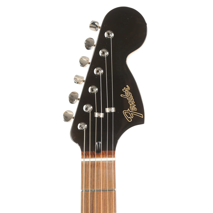 Fender Channel Exclusive Mahogany Blacktop Stratocaster Crimson Red Transparent